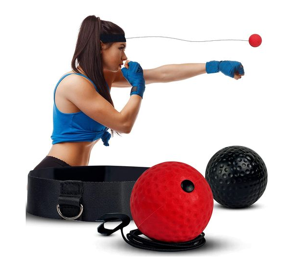 Dioche Reaktionsball-Set - Box Reflexball Mit Stirnband Für Koordinationstraining