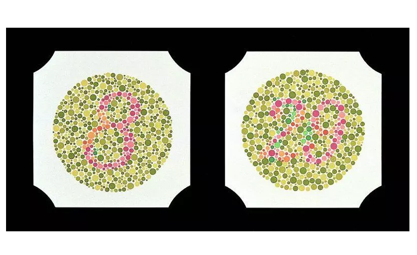 Color vision test Ishihara (24 plates) Color Vision Tests Screening